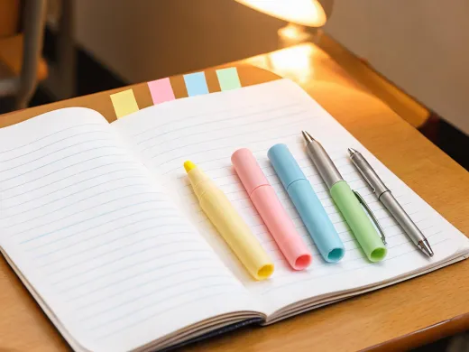 Page markers and highlighters