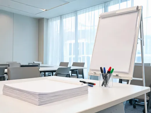 Easel pads and chart paper